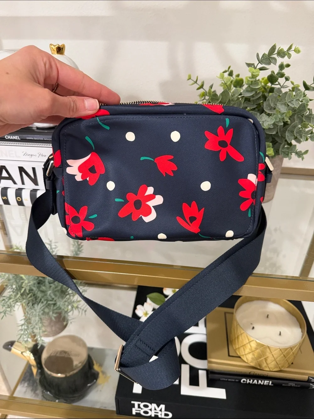 Kate Spade Chelsea Whimsy Floral Camera Bag